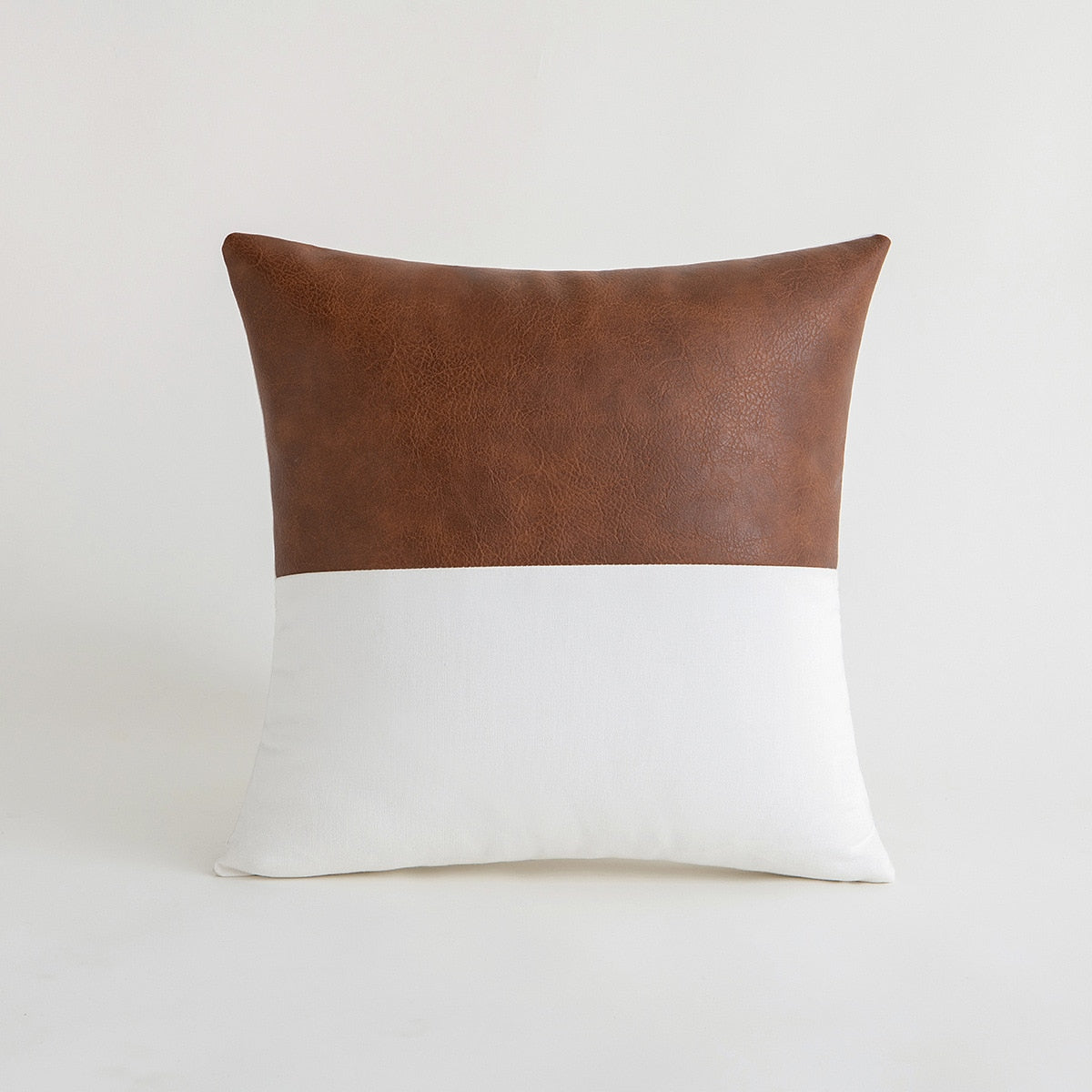 Leather Stripe Pillow