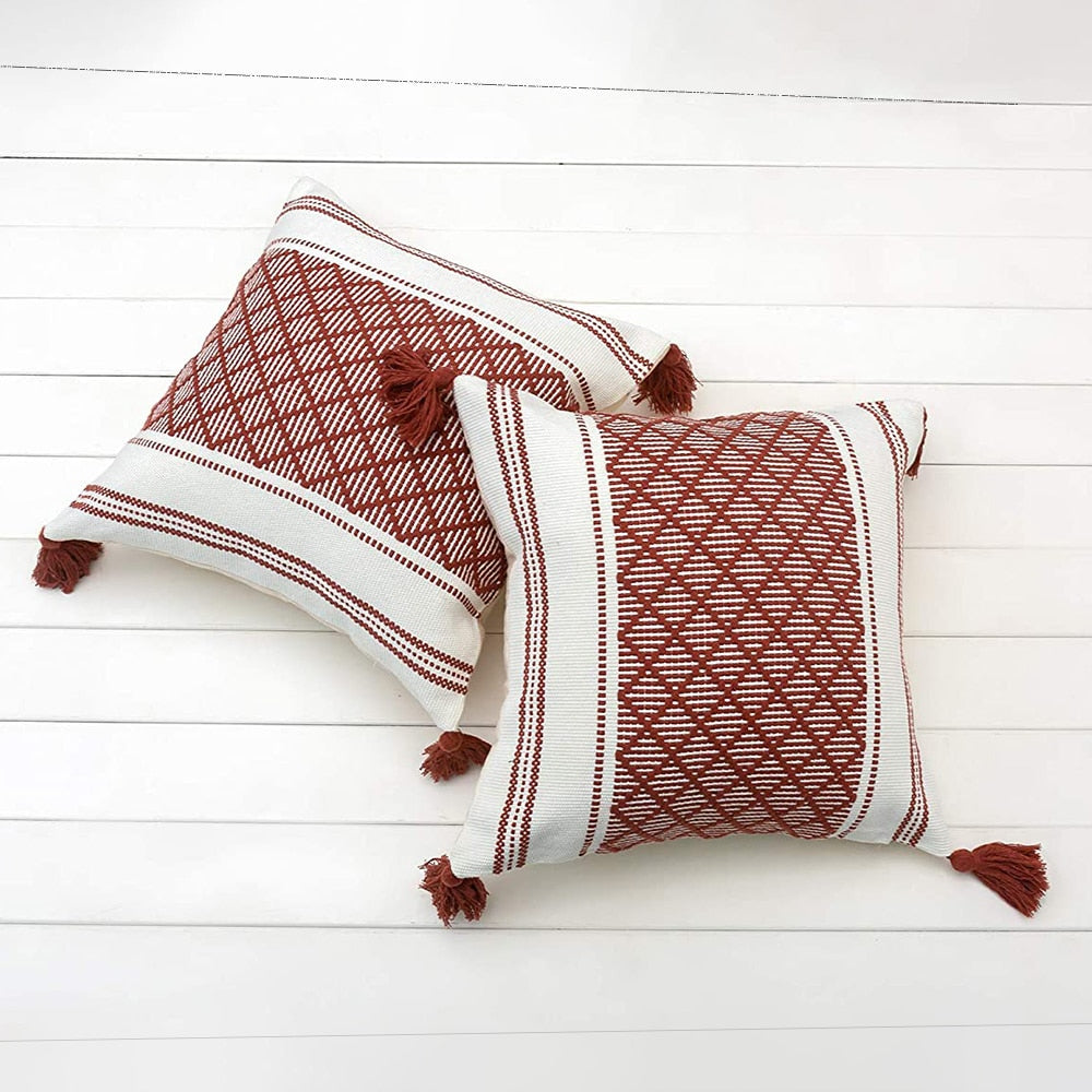 Tassel Decorative Pillow