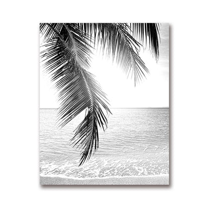 Tropical Palm Leaf Art