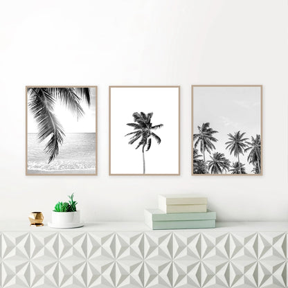Tropical Palm Leaf Art