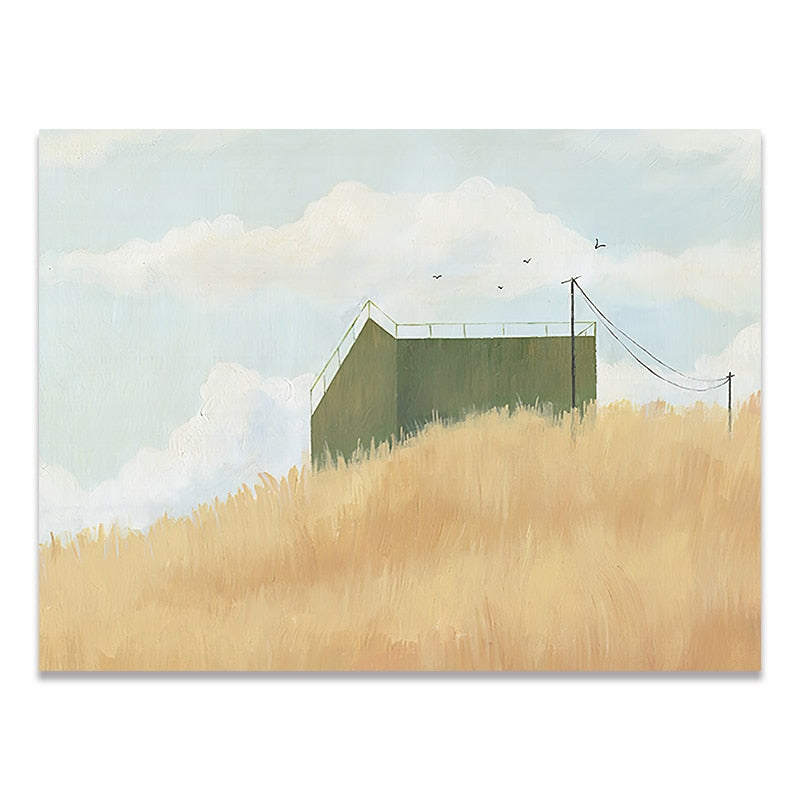Green Farmhouse Prints