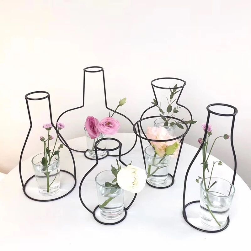 Wire Flower Vase
