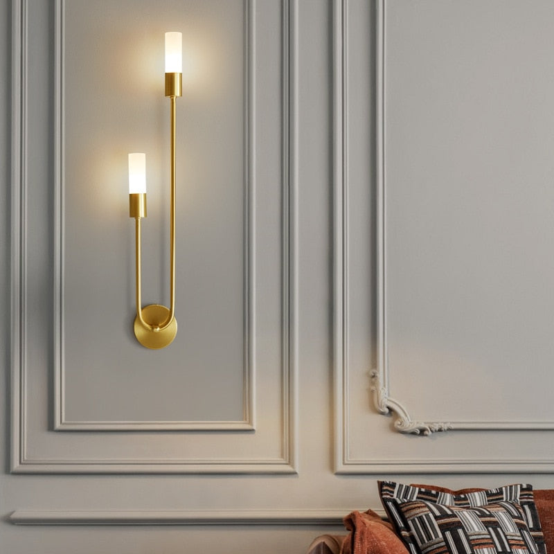 Staggered Glass Sconce