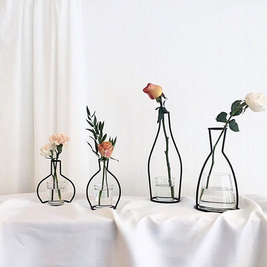 Wire Flower Vase